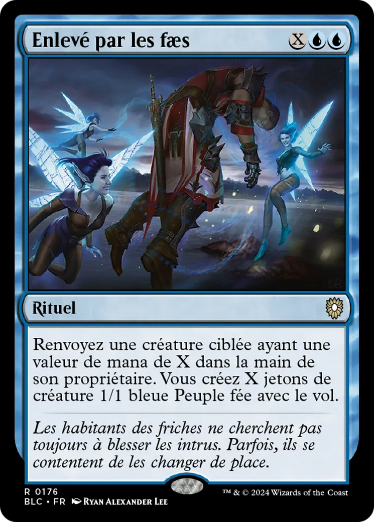 Enlevé par les faes — Bloomburrow Commander — Magic: The Gathering