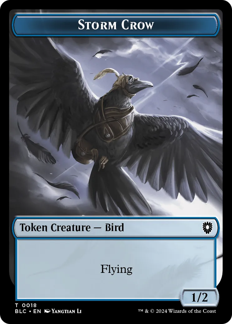 Storm Crow — Bloomburrow Commander — Magic: The Gathering