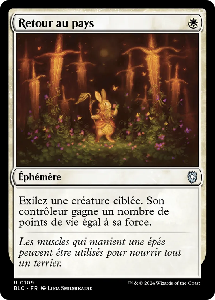 Retour au pays — Bloomburrow Commander — Magic: The Gathering