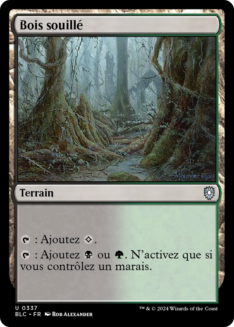 Bois souillé — Bloomburrow Commander — Magic: The Gathering