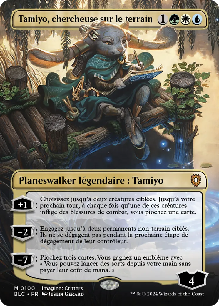 Tamiyo, chercheuse sur le terrain — Bloomburrow Commander — Magic: The Gathering