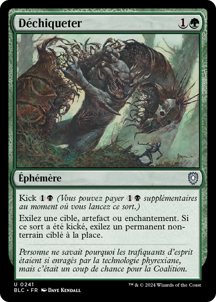 Déchiqueter — Bloomburrow Commander — Magic: The Gathering