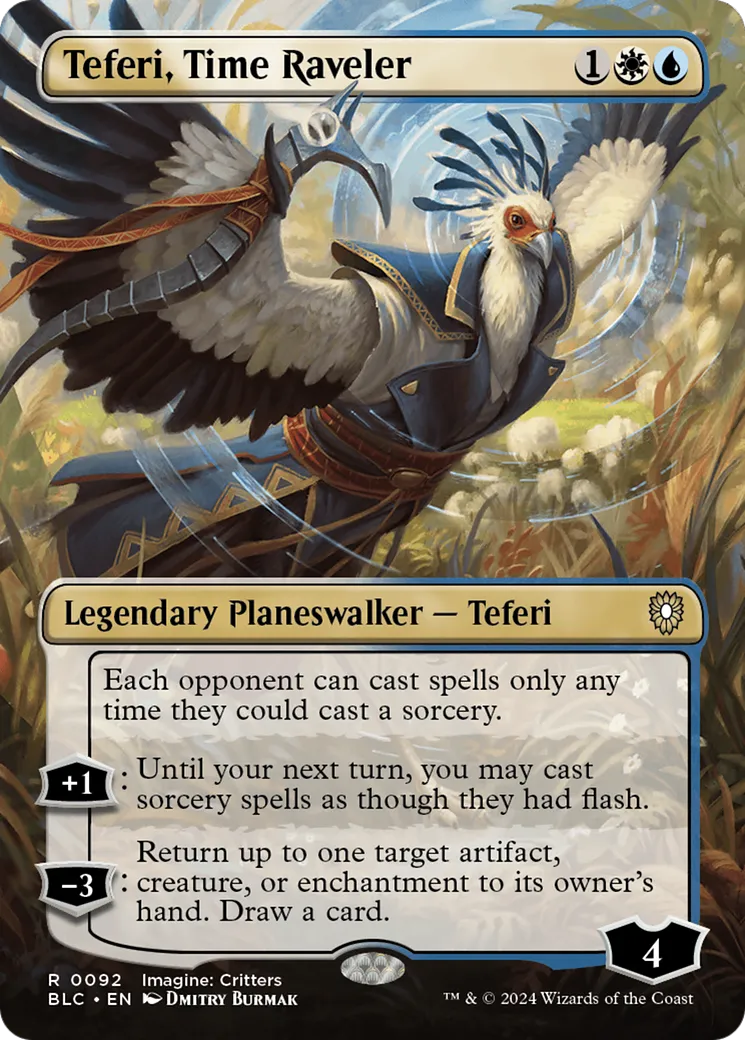 Teferi, Time Raveler — Bloomburrow Commander — Magic: The Gathering