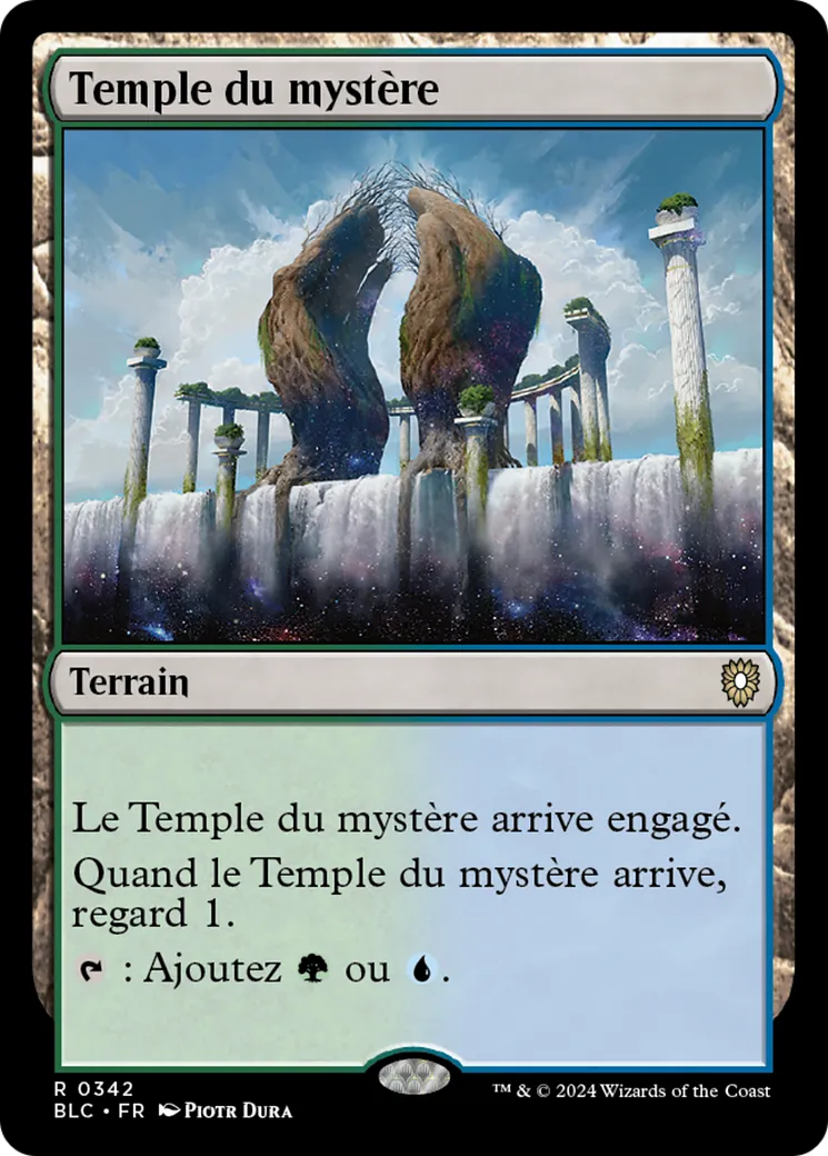 Temple du mystère — Bloomburrow Commander — Magic: The Gathering