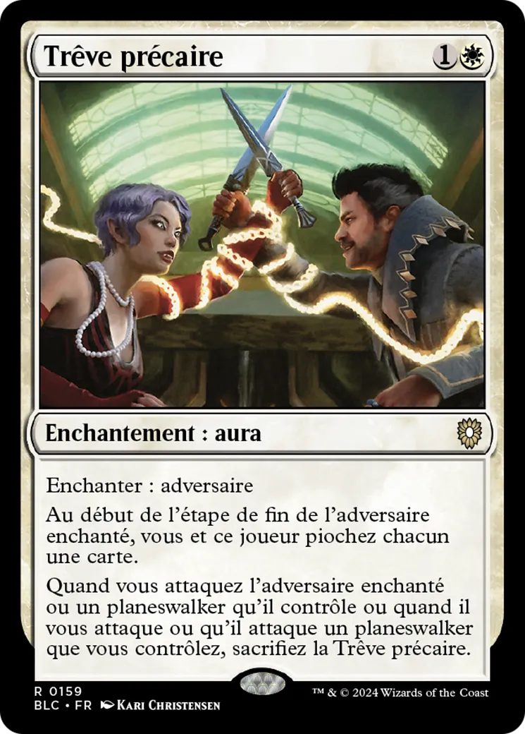 Trêve précaire from Bloomburrow Commander - Magic: The Gathering