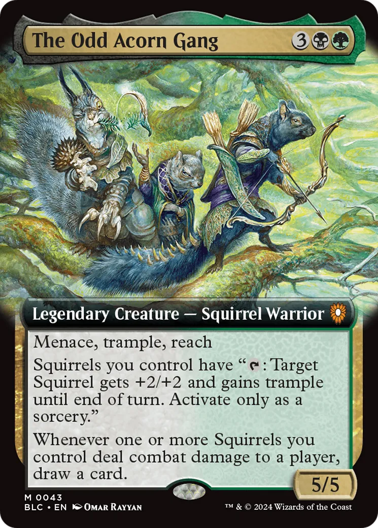 The Odd Acorn Gang — Bloomburrow Commander — Magic: The Gathering