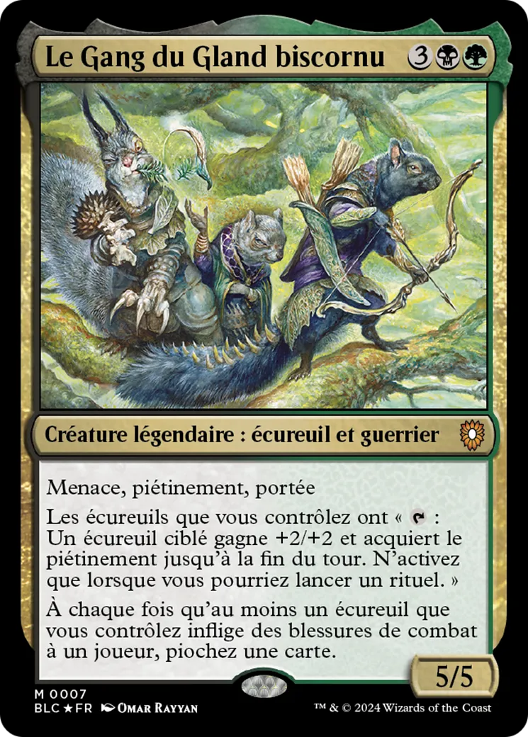 Le Gang du Gland biscornu — Bloomburrow Commander — Magic: The Gathering