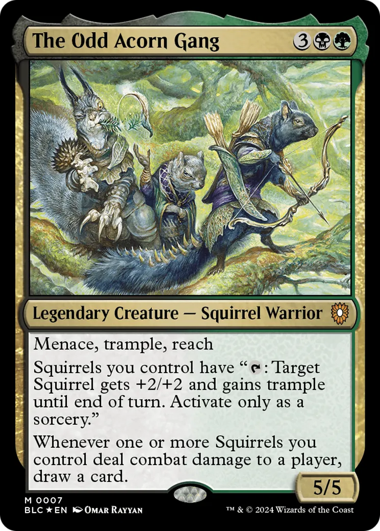 The Odd Acorn Gang — Bloomburrow Commander — Magic: The Gathering