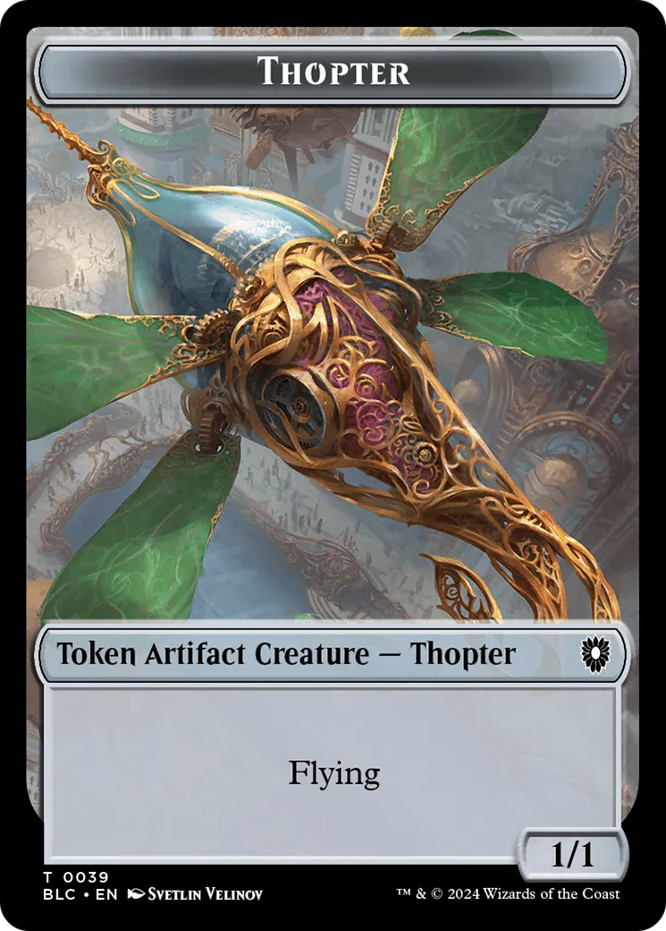 Thopter — Bloomburrow Commander — Magic: The Gathering