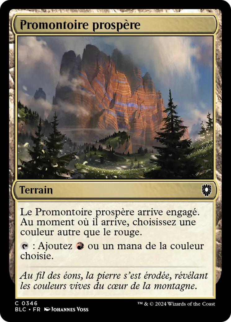 Promontoire prospère — Bloomburrow Commander — Magic: The Gathering