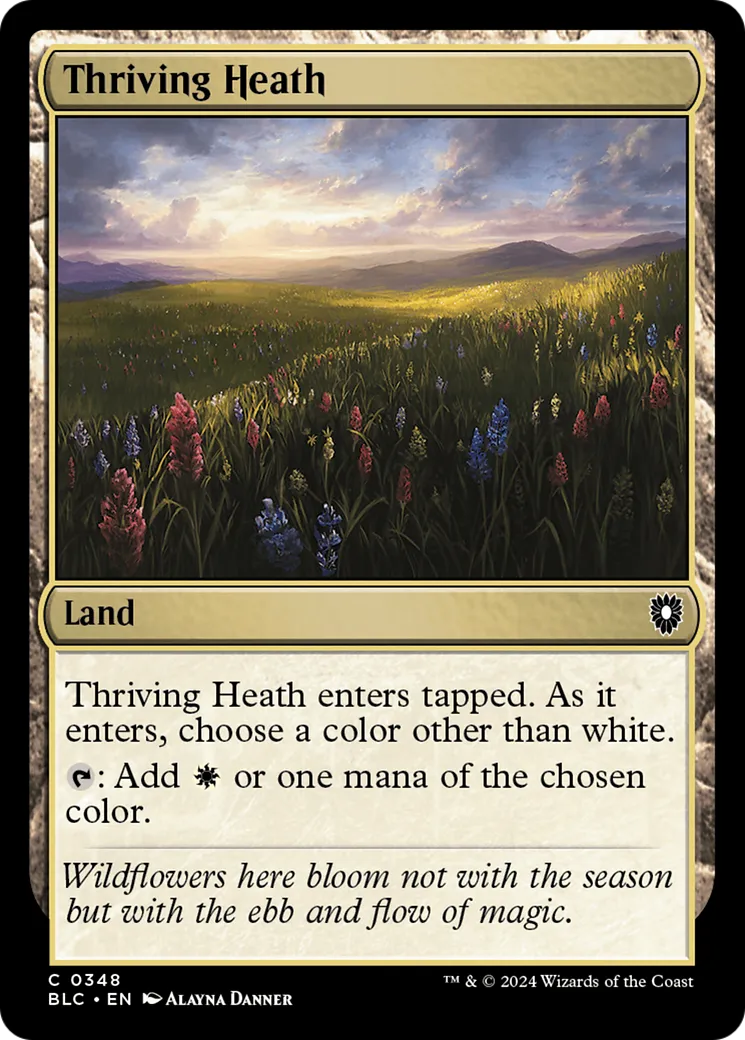 Thriving Heath — Bloomburrow Commander — Magic: The Gathering