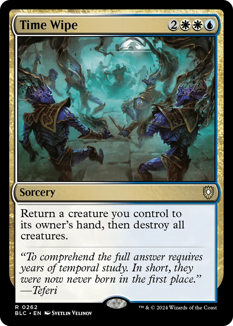 Désinfection temporelle — Bloomburrow Commander — Magic: The Gathering