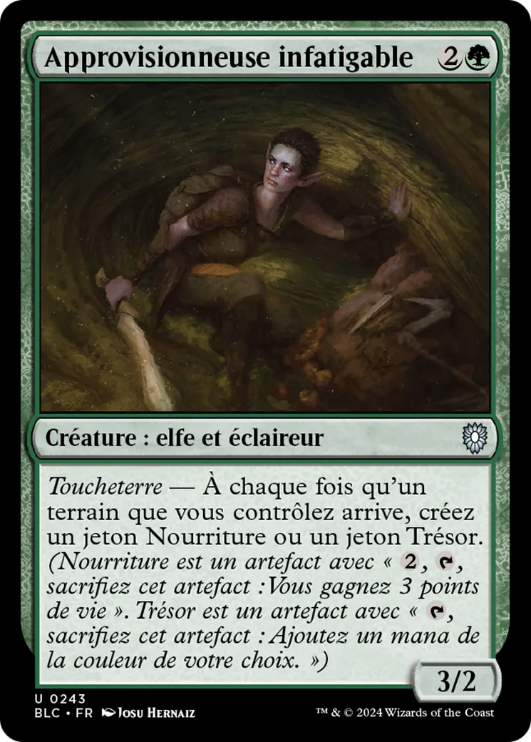 Approvisionneuse infatigable from Bloomburrow Commander - Magic: The Gathering