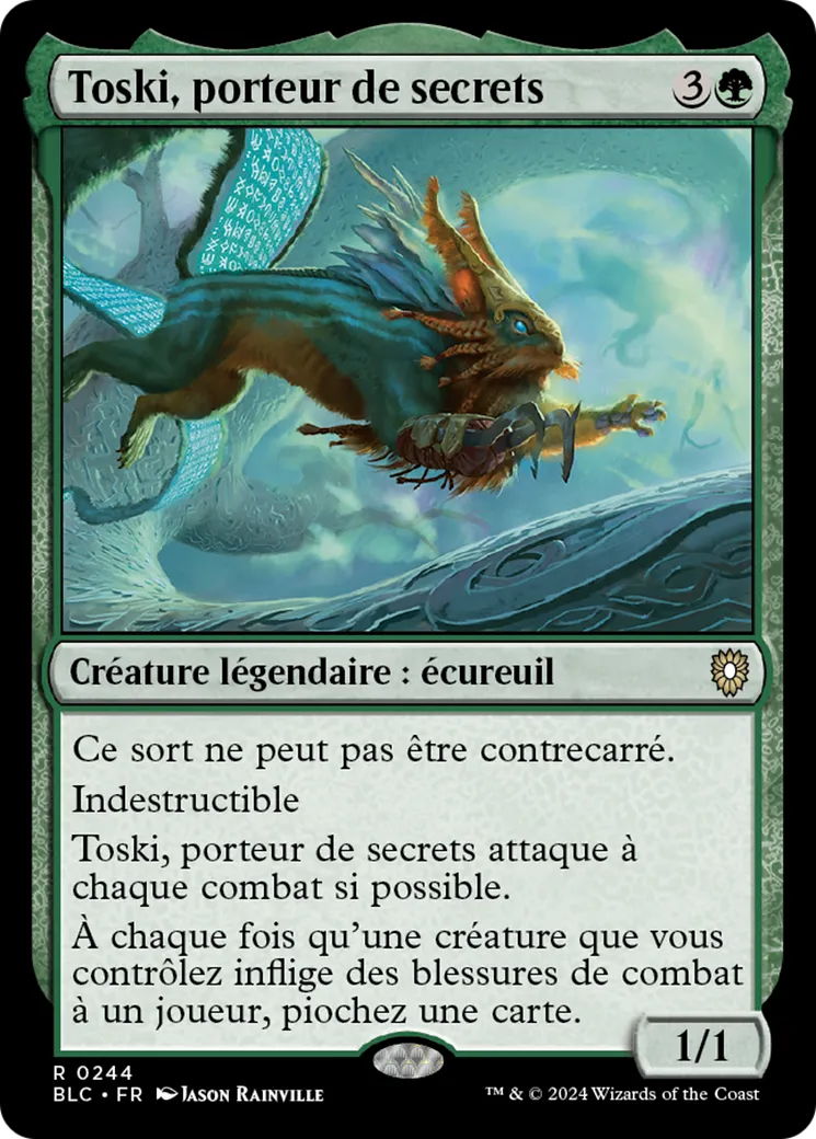 Toski, porteur de secrets — Bloomburrow Commander — Magic: The Gathering