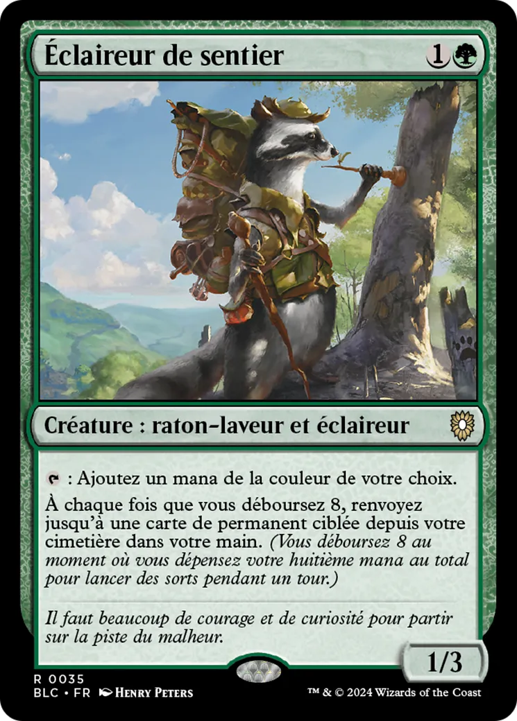 Éclaireur de sentier — Bloomburrow Commander — Magic: The Gathering