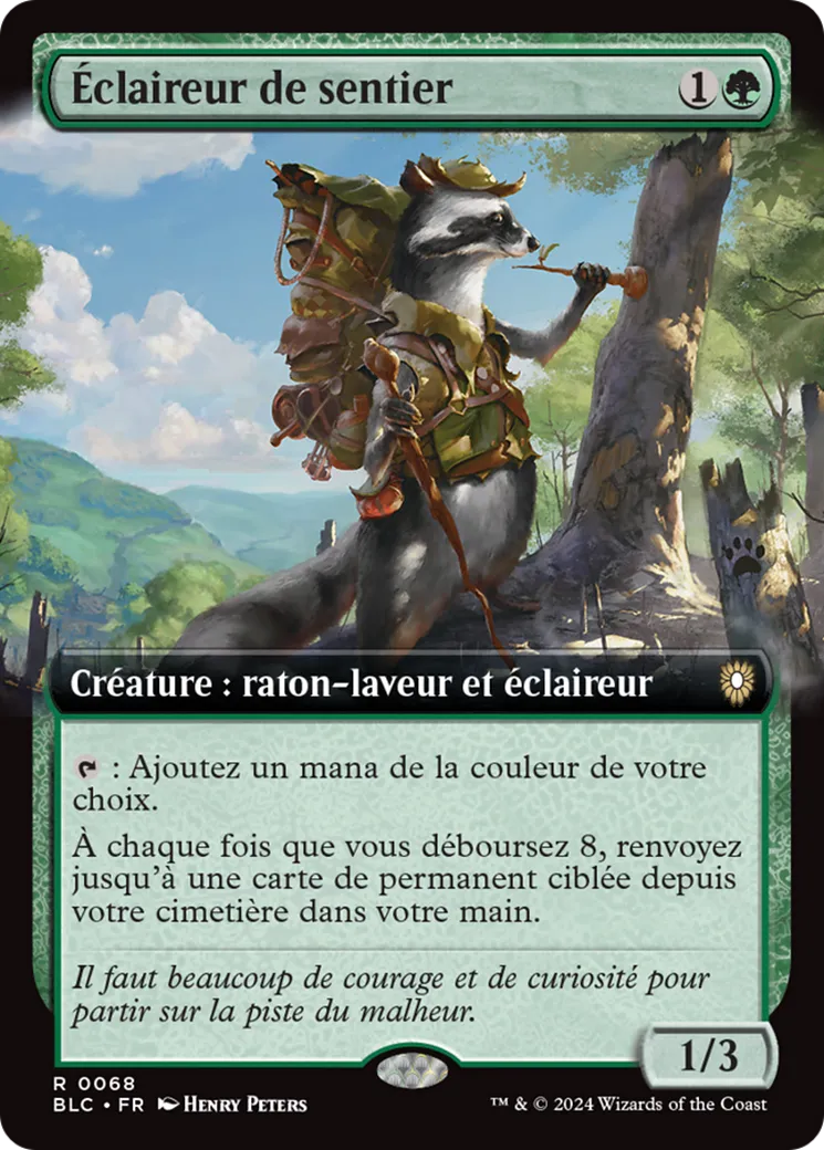 Éclaireur de sentier — Bloomburrow Commander — Magic: The Gathering