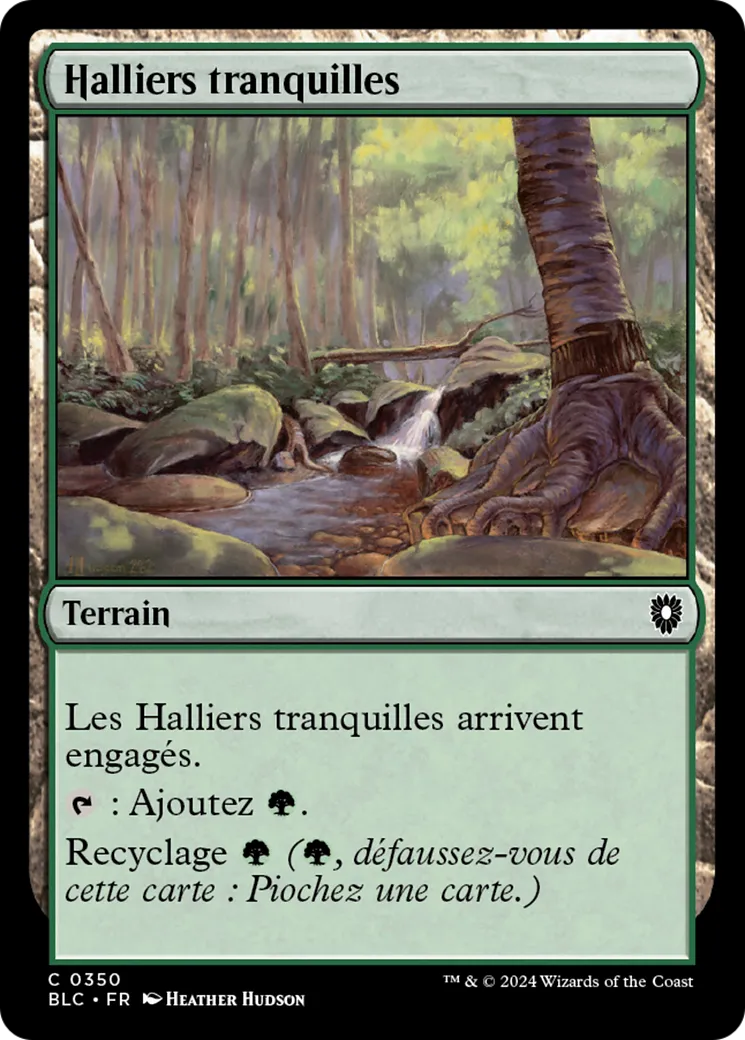 Halliers tranquilles — Bloomburrow Commander — Magic: The Gathering