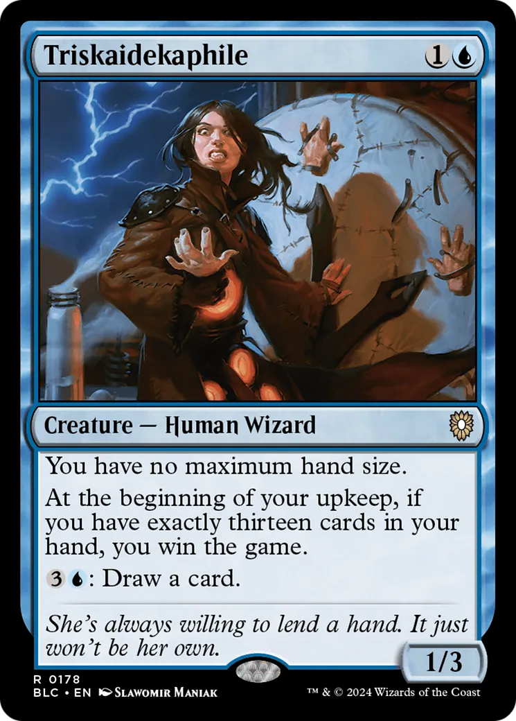 Triskaidekaphile — Bloomburrow Commander — Magic: The Gathering