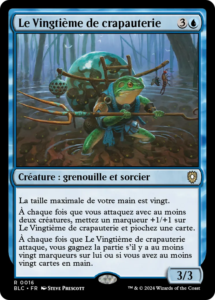 Le Vingtième de crapauterie from Bloomburrow Commander - Magic: The Gathering