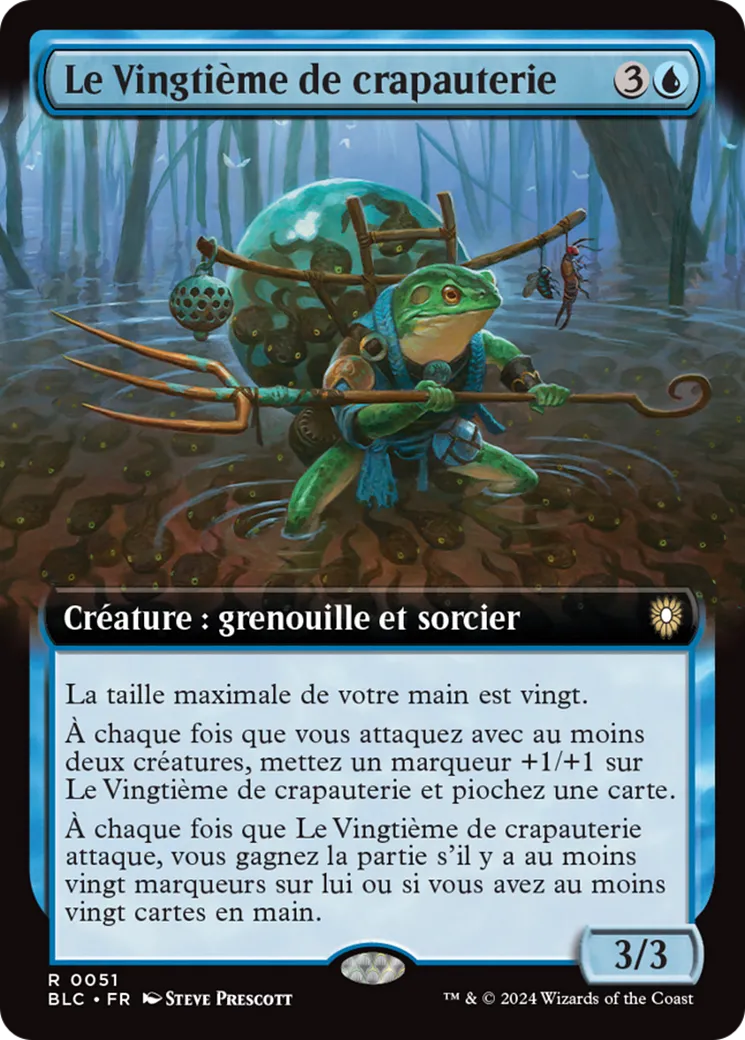 Le Vingtième de crapauterie — Bloomburrow Commander — Magic: The Gathering