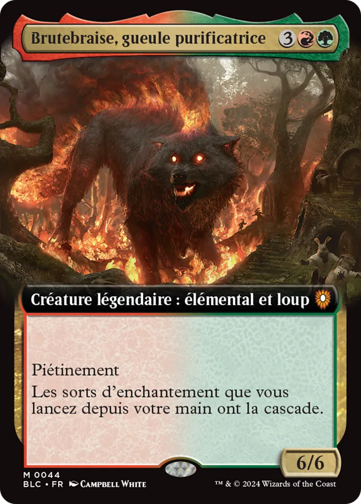 Brutebraise, gueule purificatrice — Bloomburrow Commander — Magic: The Gathering