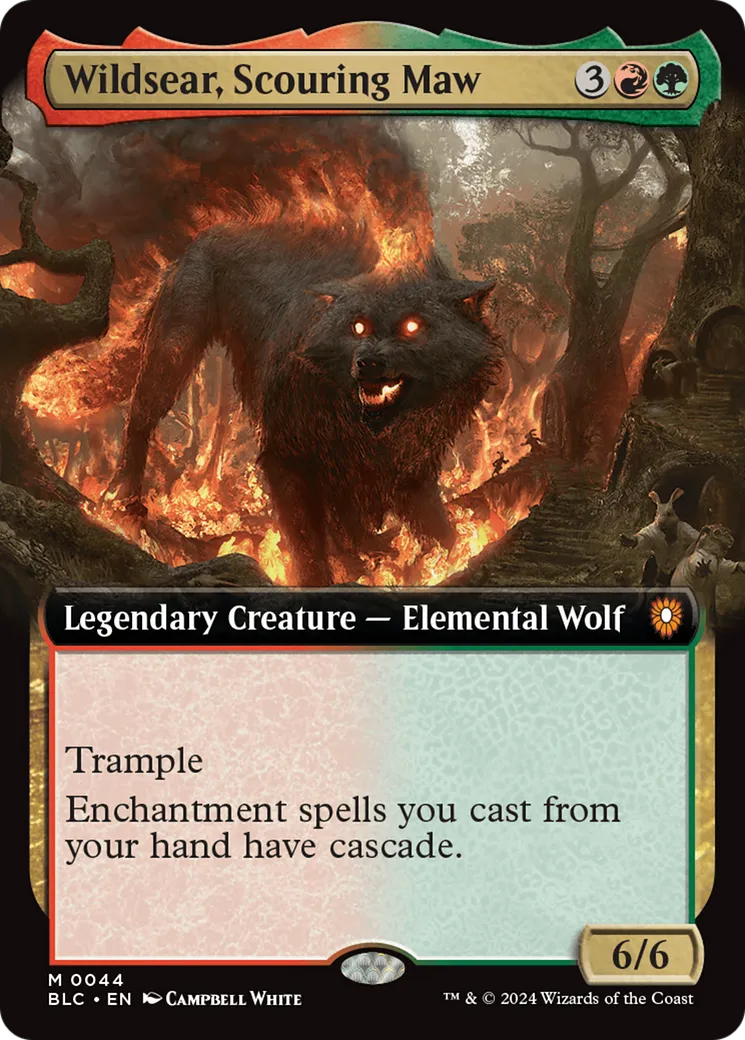Wildsear, Scouring Maw — Bloomburrow Commander — Magic: The Gathering