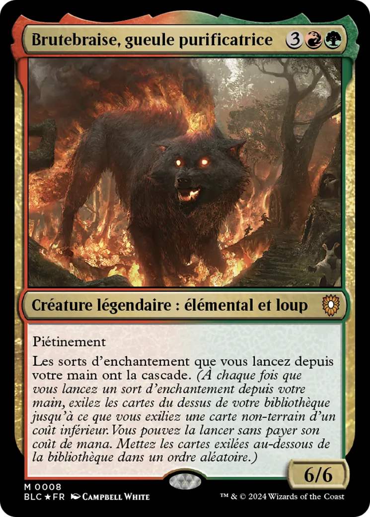 Brutebraise, gueule purificatrice — Bloomburrow Commander — Magic: The Gathering