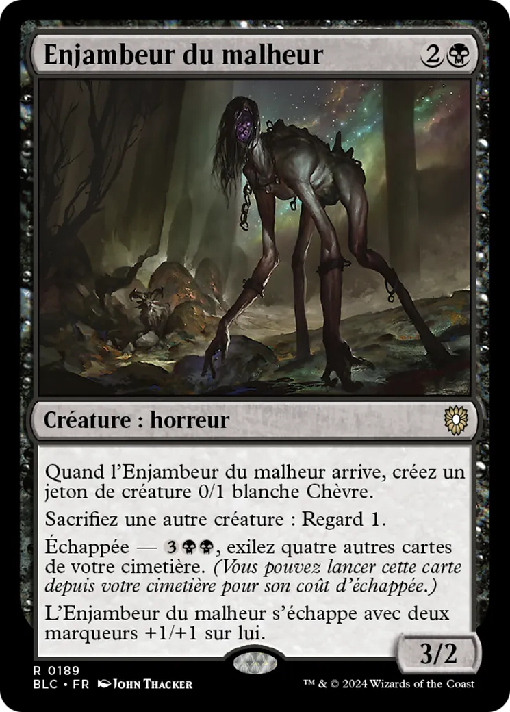 Enjambeur du malheur — Bloomburrow Commander — Magic: The Gathering