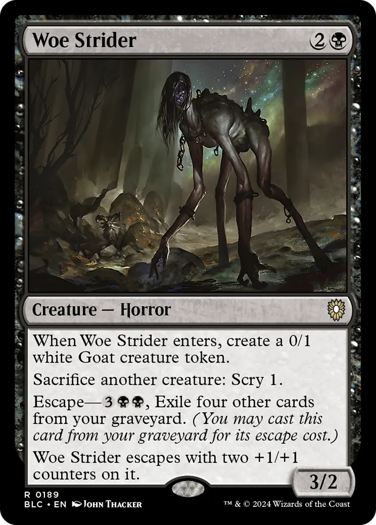 Enjambeur du malheur — Bloomburrow Commander — Magic: The Gathering
