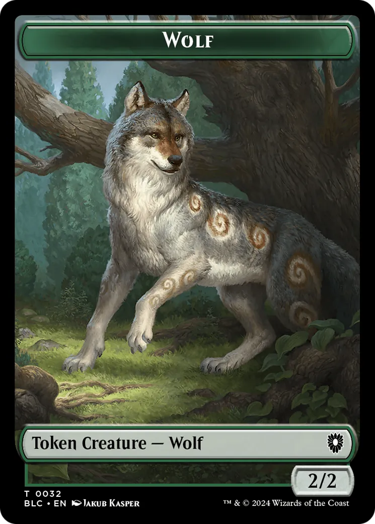 Wolf — Bloomburrow Commander — Magic: The Gathering