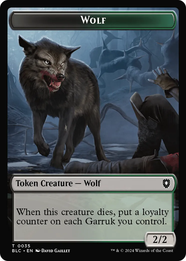 Wolf — Bloomburrow Commander — Magic: The Gathering