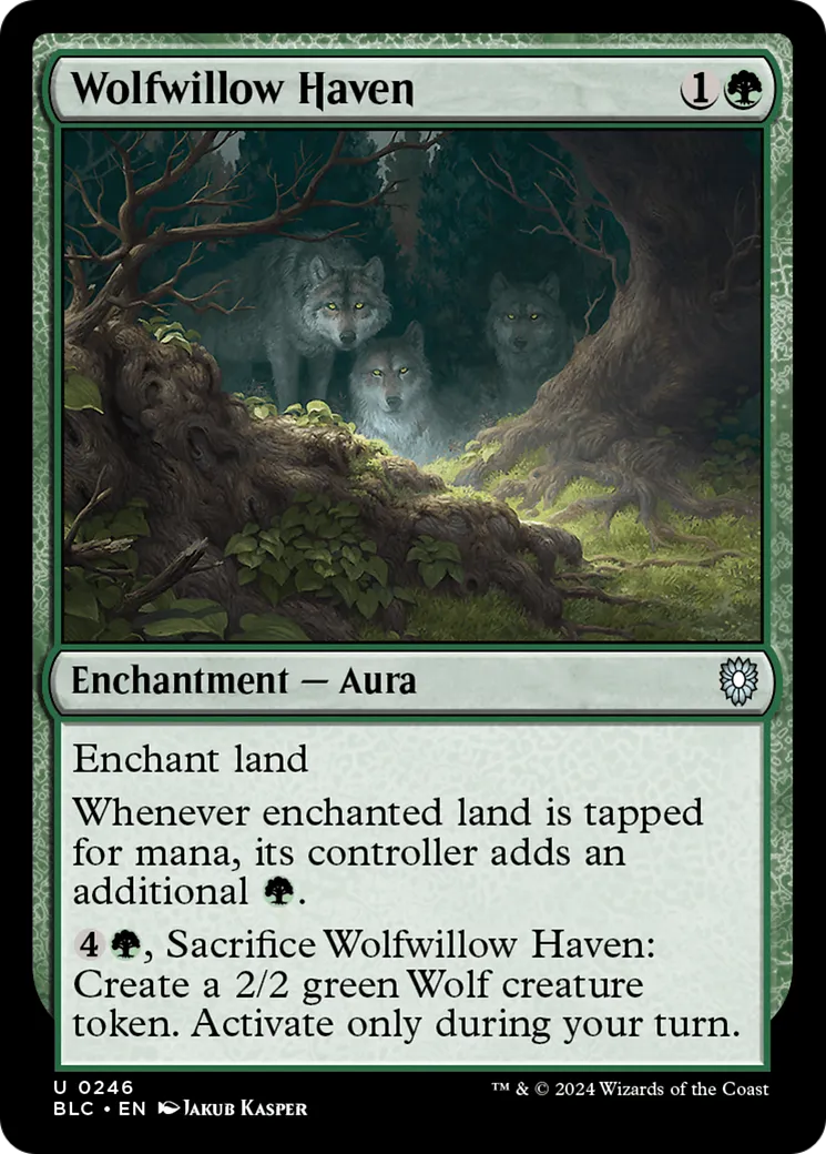 Wolfwillow Haven — Bloomburrow Commander — Magic: The Gathering