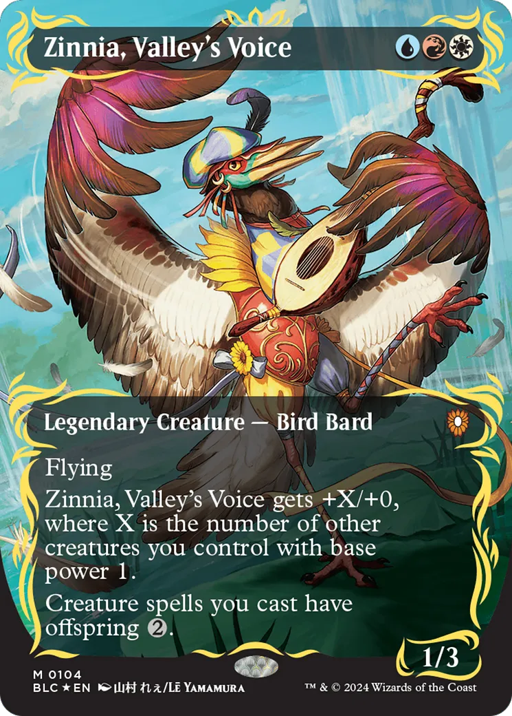 Zinnia, Voix de Vallée — Bloomburrow Commander — Magic: The Gathering