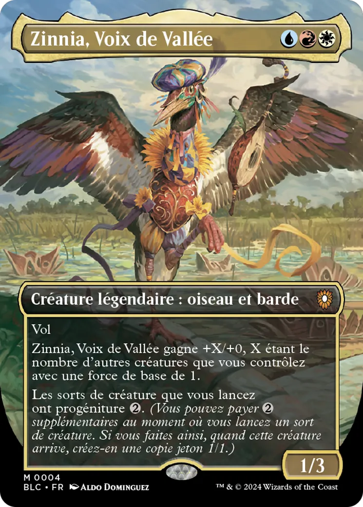 Zinnia, Voix de Vallée — Bloomburrow Commander — Magic: The Gathering