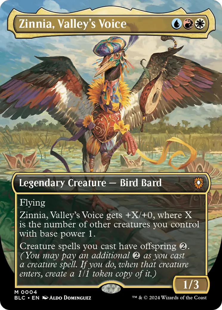 Zinnia, Voix de Vallée — Bloomburrow Commander — Magic: The Gathering