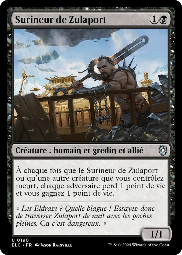 Surineur de Zulaport from Bloomburrow Commander - Magic: The Gathering
