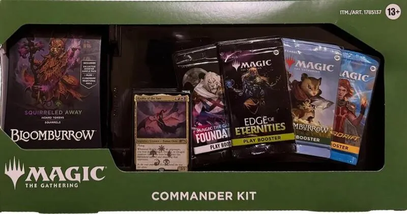 Bloomburrow Deluxe Commander Kit Squirreled Away — Bloomburrow Commander — Magic: The Gathering