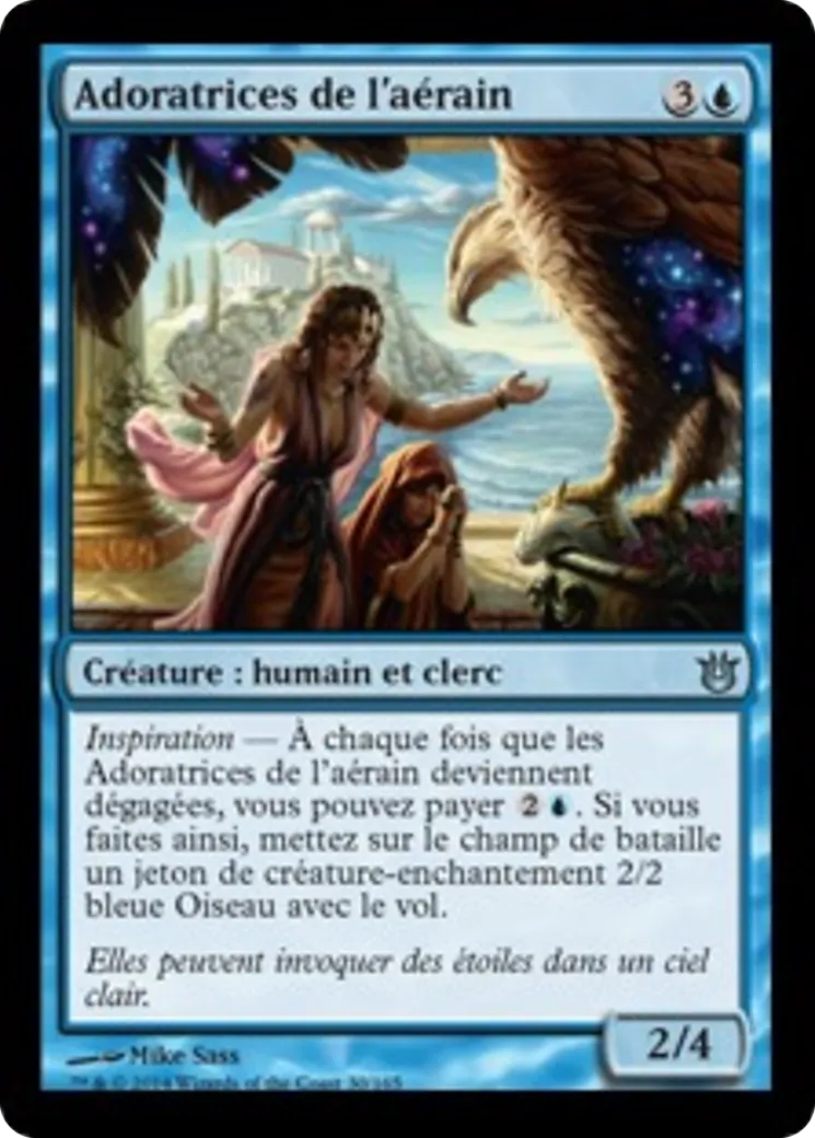 Adoratrices de l'aérain — Born of the Gods — Magic: The Gathering