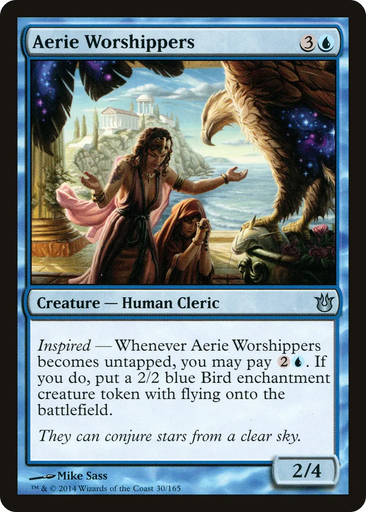 Adoratrices de l'aérain — Born of the Gods — Magic: The Gathering