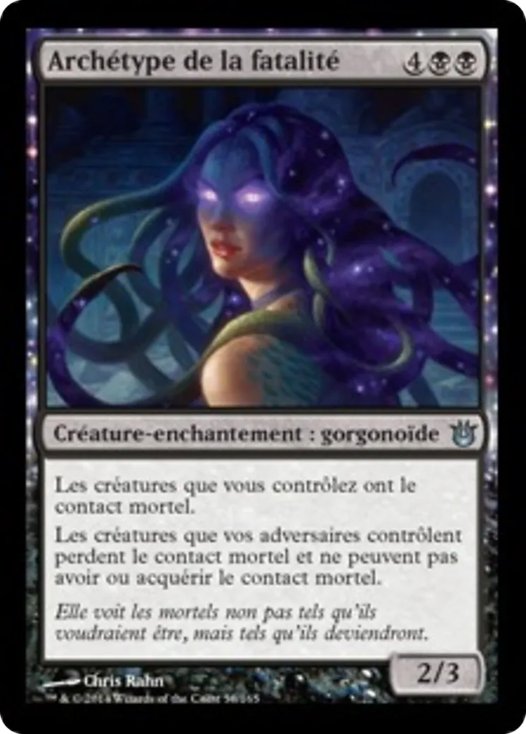 Archétype de la fatalité — Born of the Gods — Magic: The Gathering
