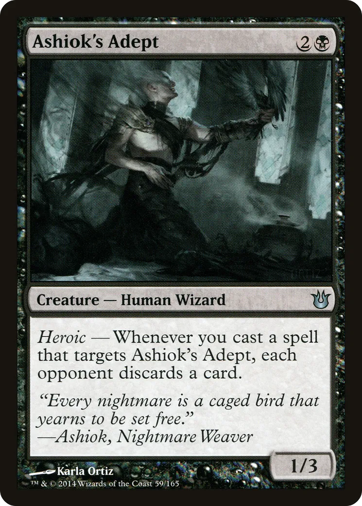 Ashiok's Adept — Born of the Gods — Magic: The Gathering