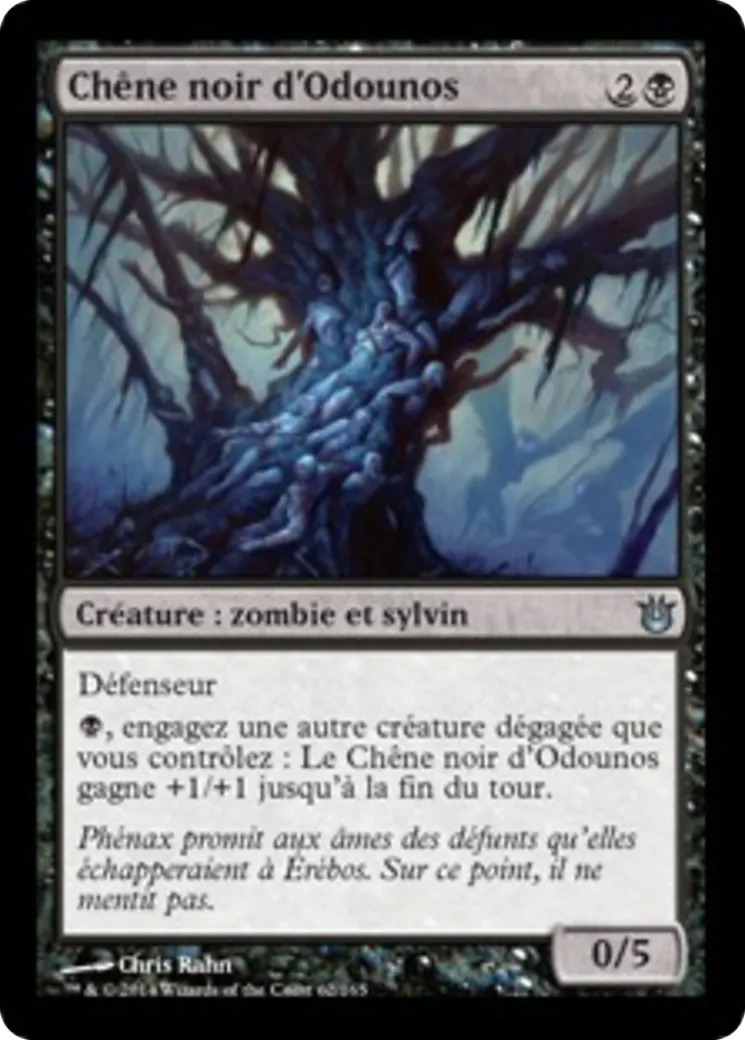 Chêne noir d'Odounos — Born of the Gods — Magic: The Gathering
