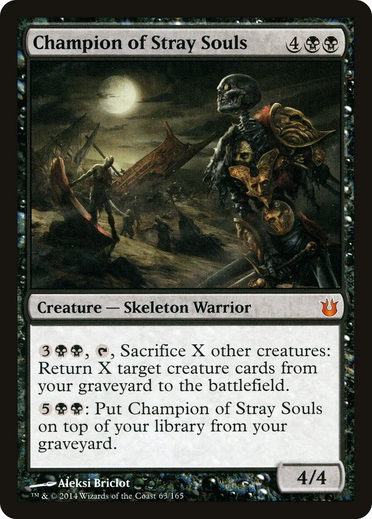 Champion des âmes égarées — Born of the Gods — Magic: The Gathering