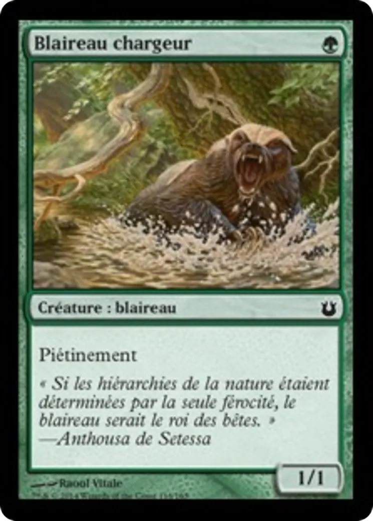 Blaireau chargeur — Born of the Gods — Magic: The Gathering