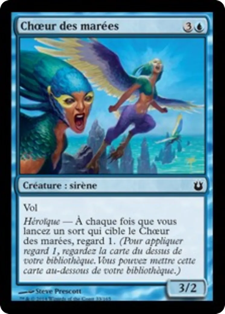 Chœur des marées — Born of the Gods — Magic: The Gathering