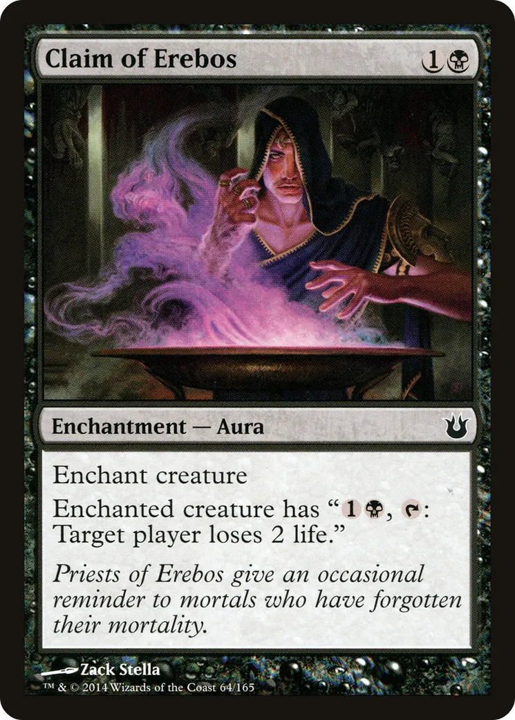 Revendication d'Érebos — Born of the Gods — Magic: The Gathering