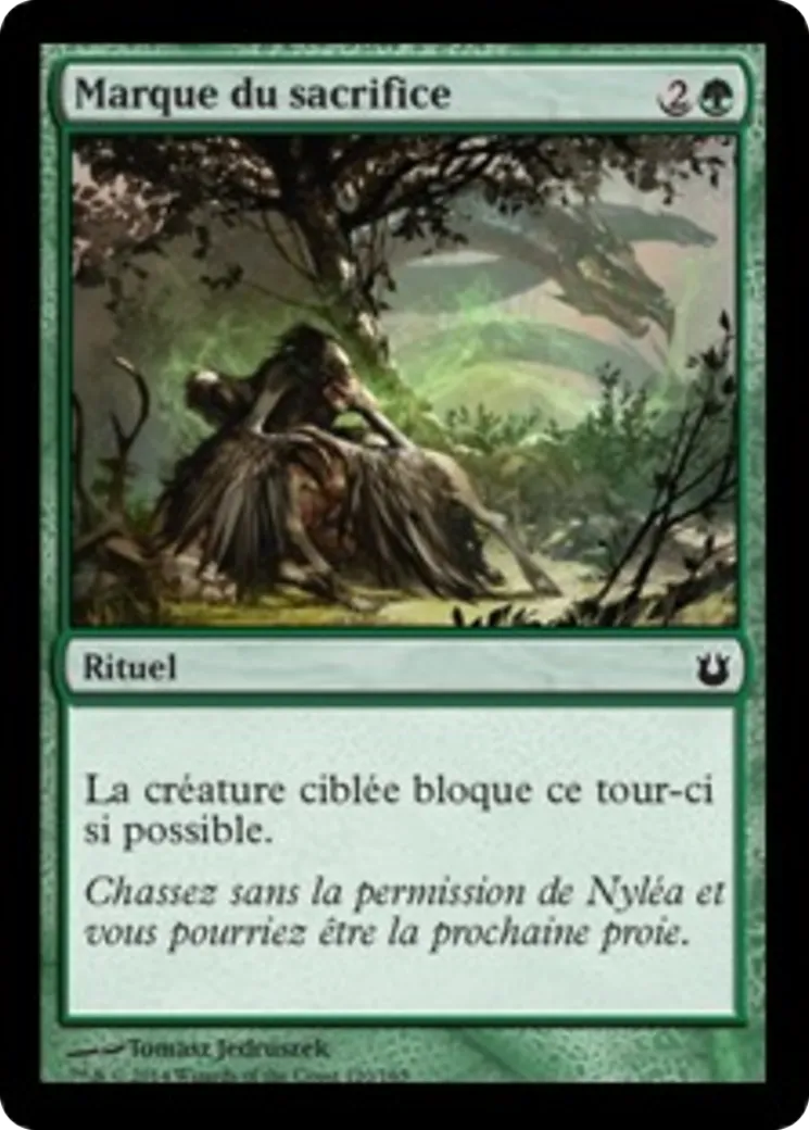 Marque du sacrifice — Born of the Gods — Magic: The Gathering