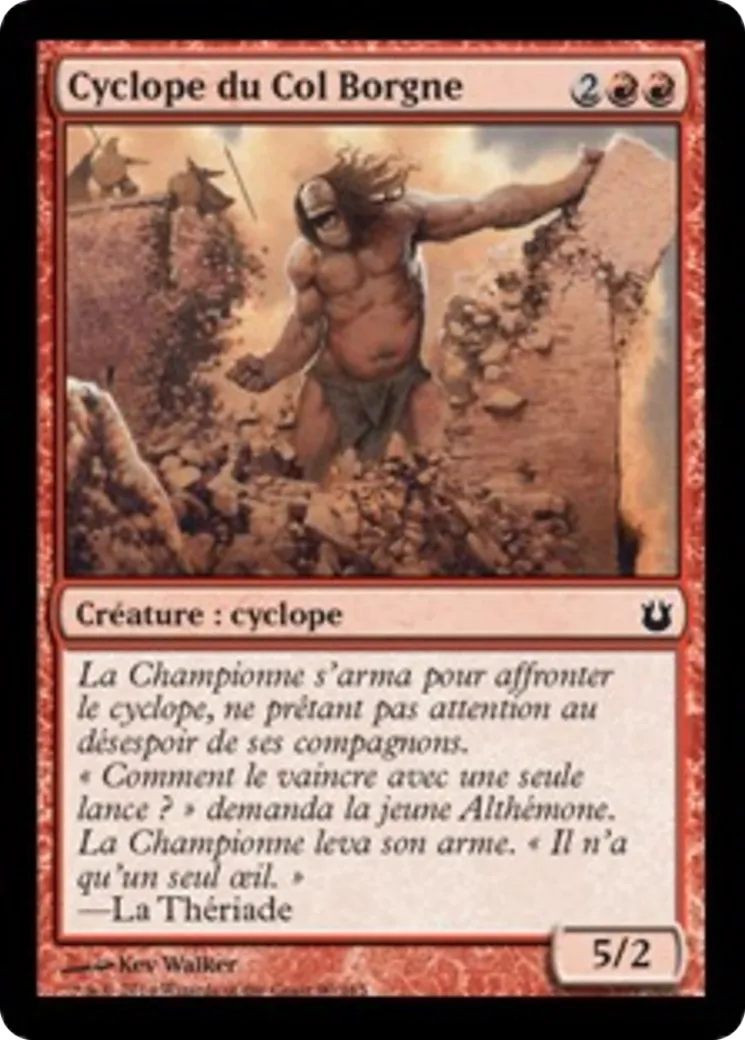 Cyclope du Col Borgne — Born of the Gods — Magic: The Gathering