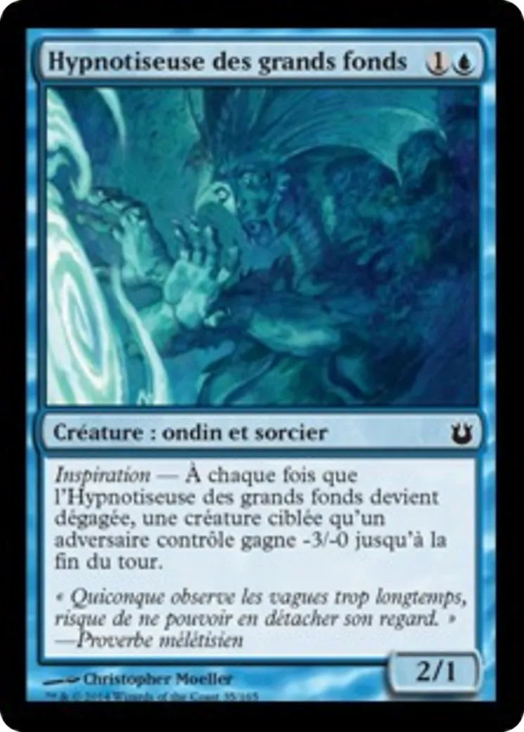 Hypnotiseuse des grands fonds — Born of the Gods — Magic: The Gathering