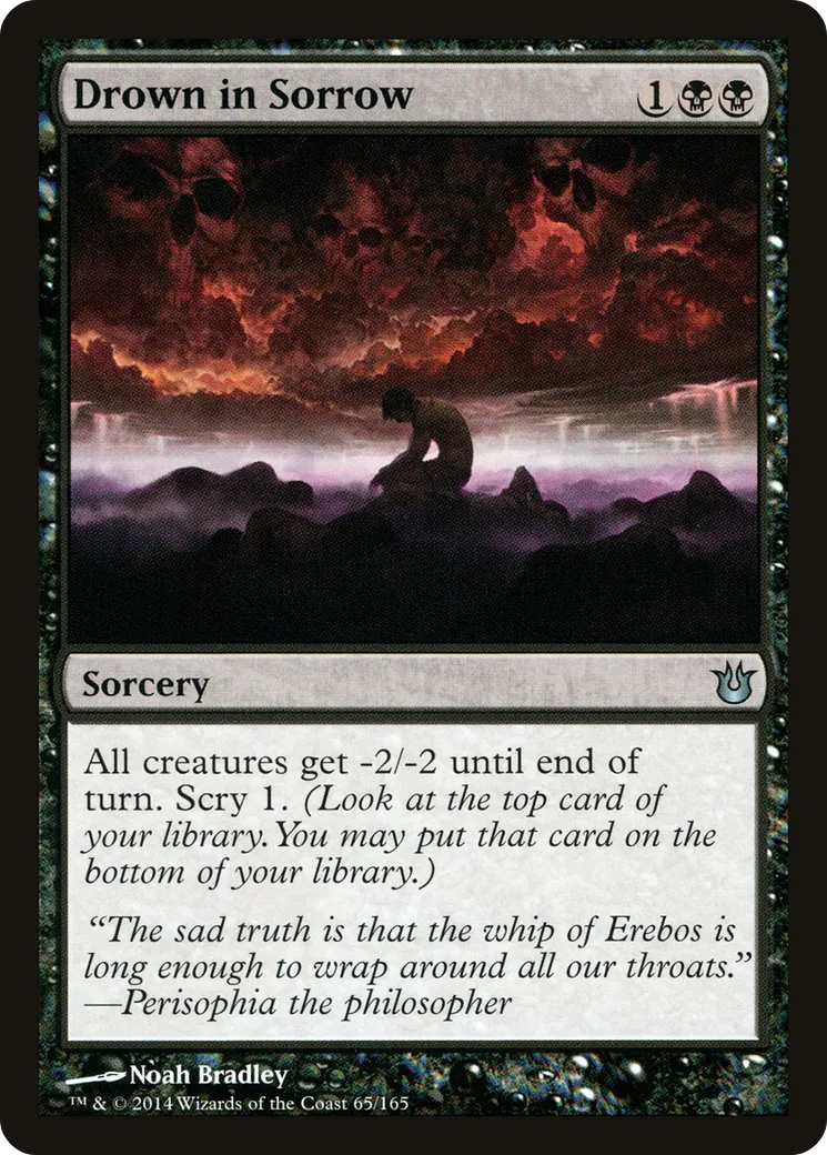 Drown in Sorrow — Born of the Gods — Magic: The Gathering